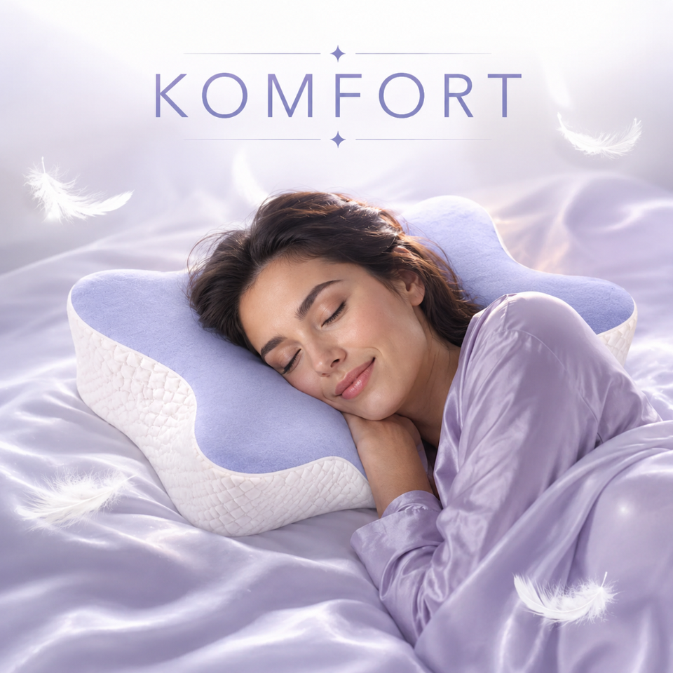 Ergonomisches Butterfly-Nackenkissen