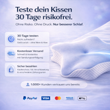 Ergonomisches Butterfly-Nackenkissen