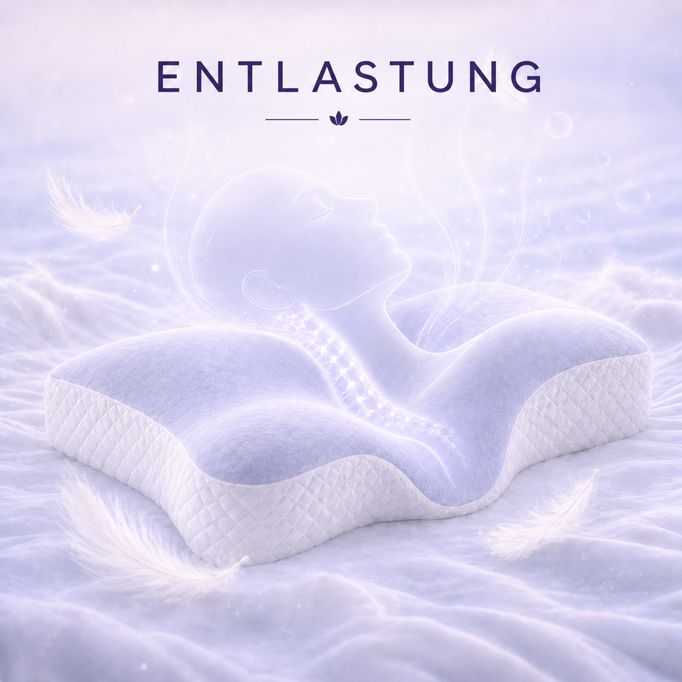 Ergonomisches Butterfly-Nackenkissen